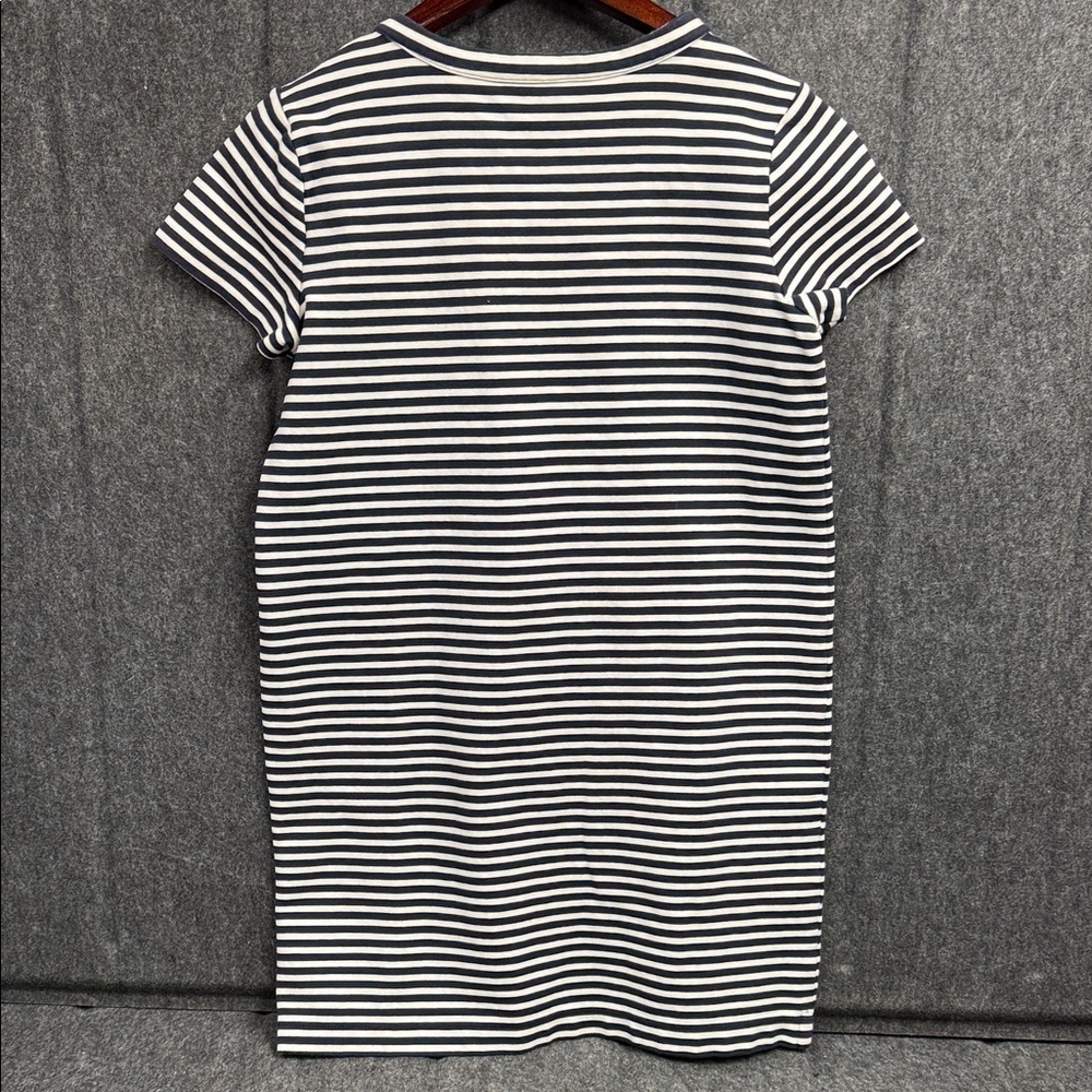 J. Crew Navy and White Striped Maxi Dress - Picture 4 of 5